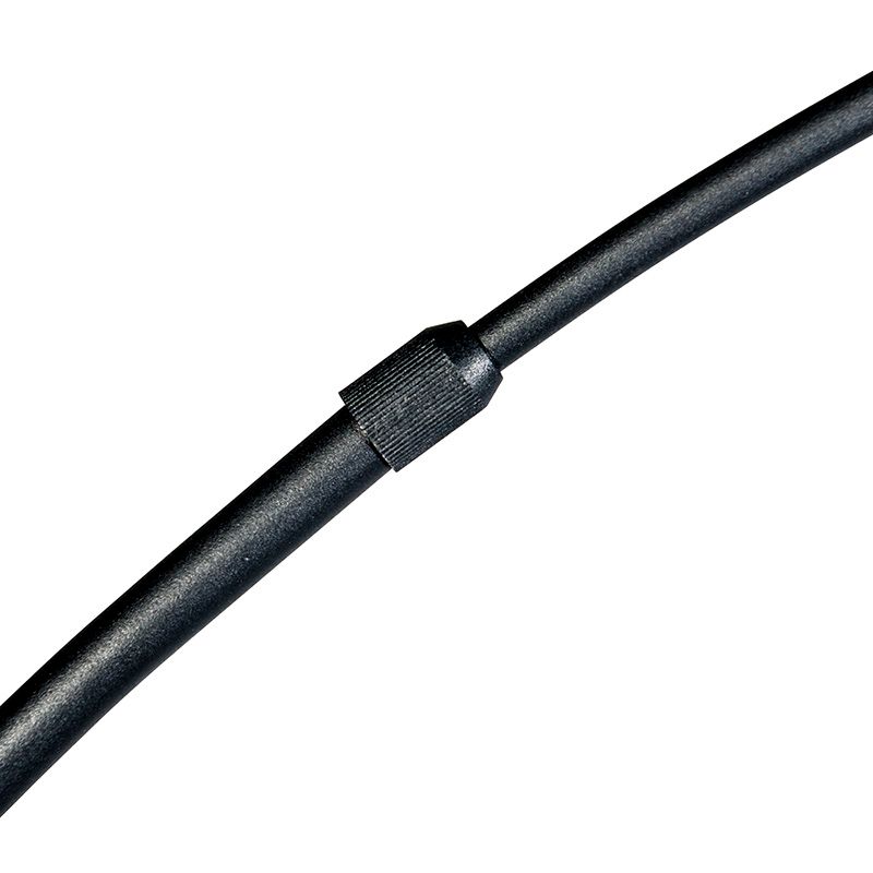 Moderne booglamp zwart met zwarte stoffen kap - Arc Basic