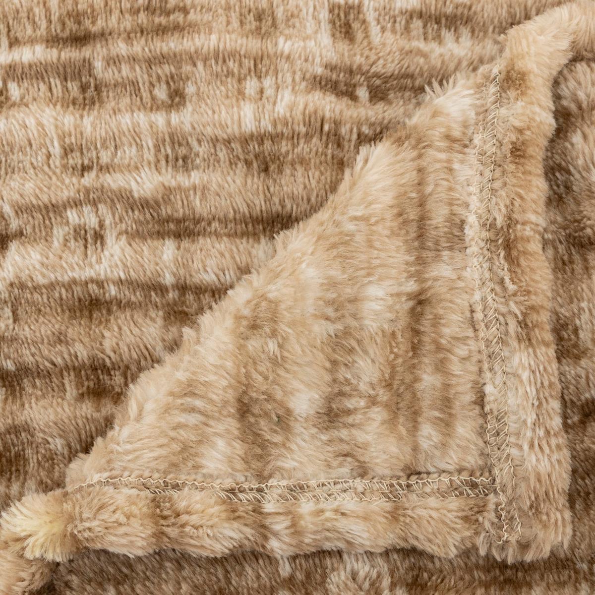 PLAID FLANELLE 3D 125X150CM