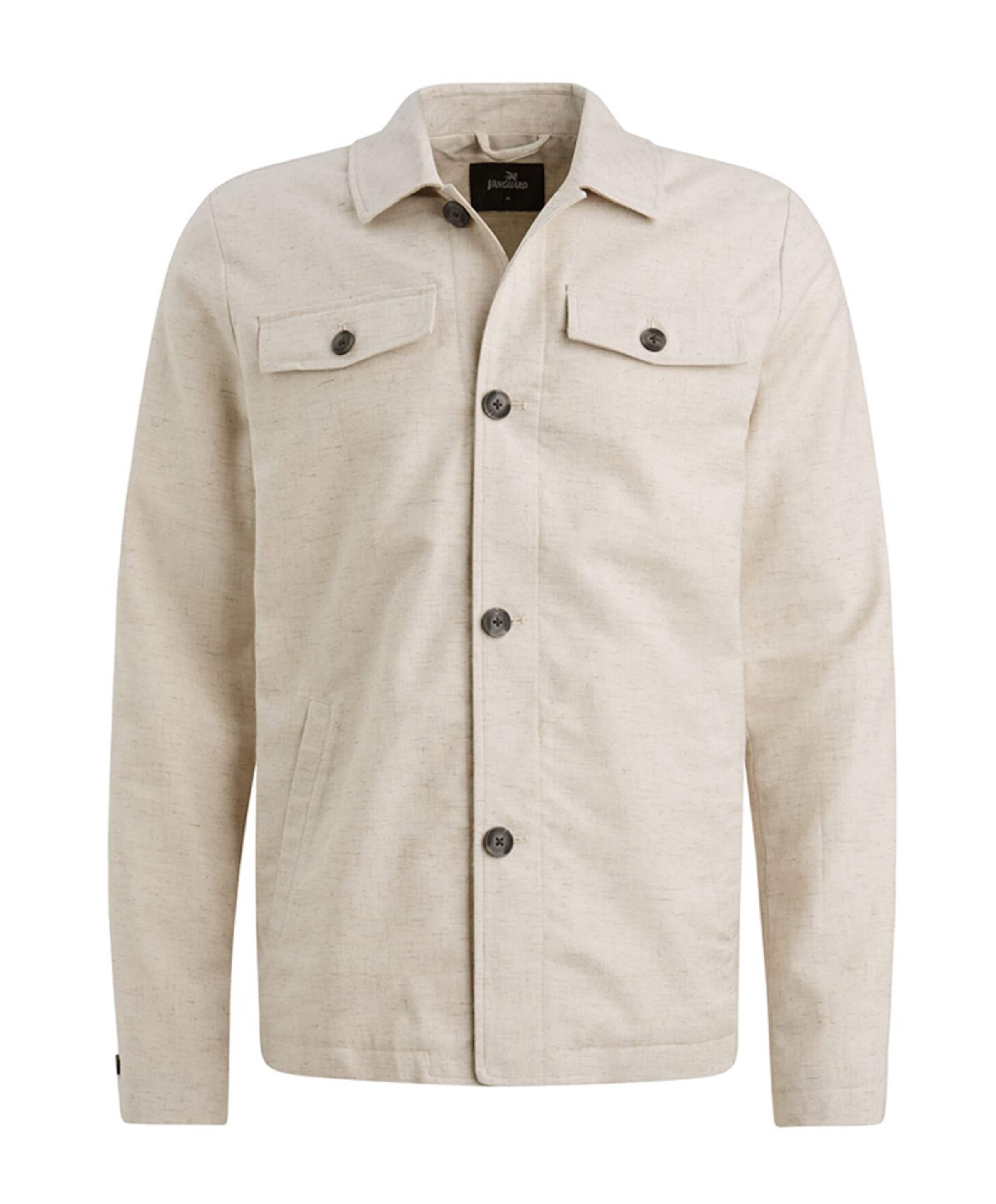 Vanguard Heren overshirt beige
