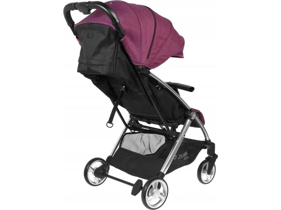 ZUMA KIDS barnevogn Moon lilla/sort