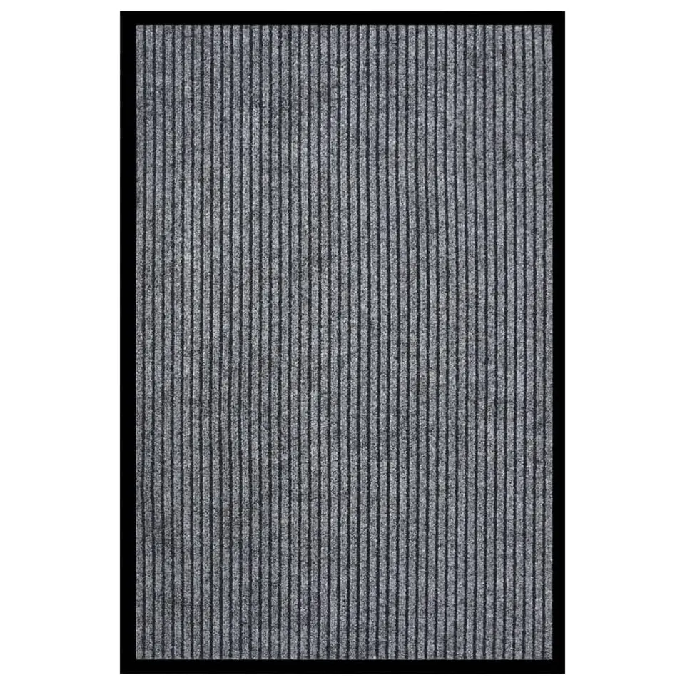 vidaXL - Mat - Grijs - Polypropyleen - 80 x 120 cm