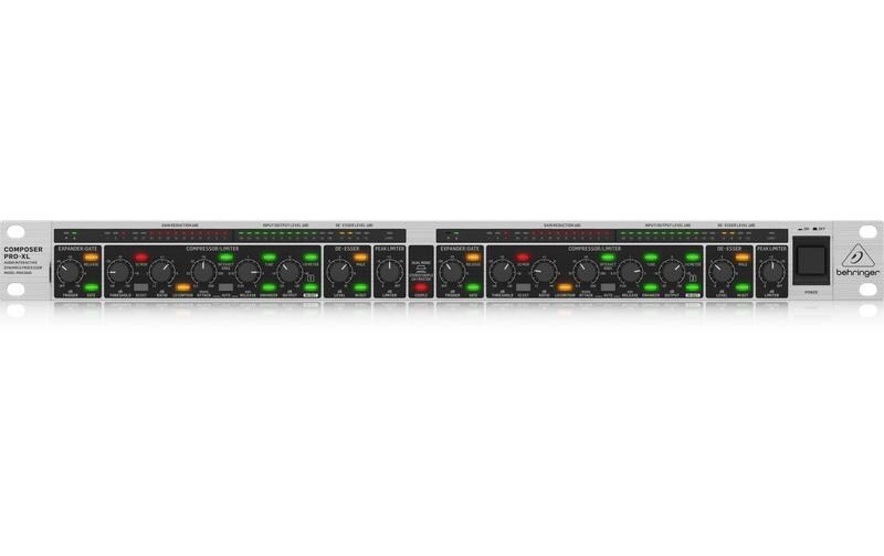 Dynamikprozessor MDX2600 V2<br>Dynamik-Prozessor mit integriertem De-Esser, Dynamikverstärker und Röhrensimulator