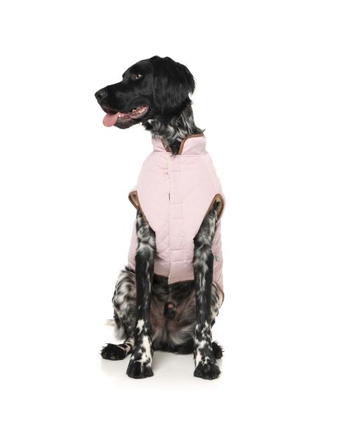 Fuzzyard Ivanhoe Jacket Roze - Hondenkleding