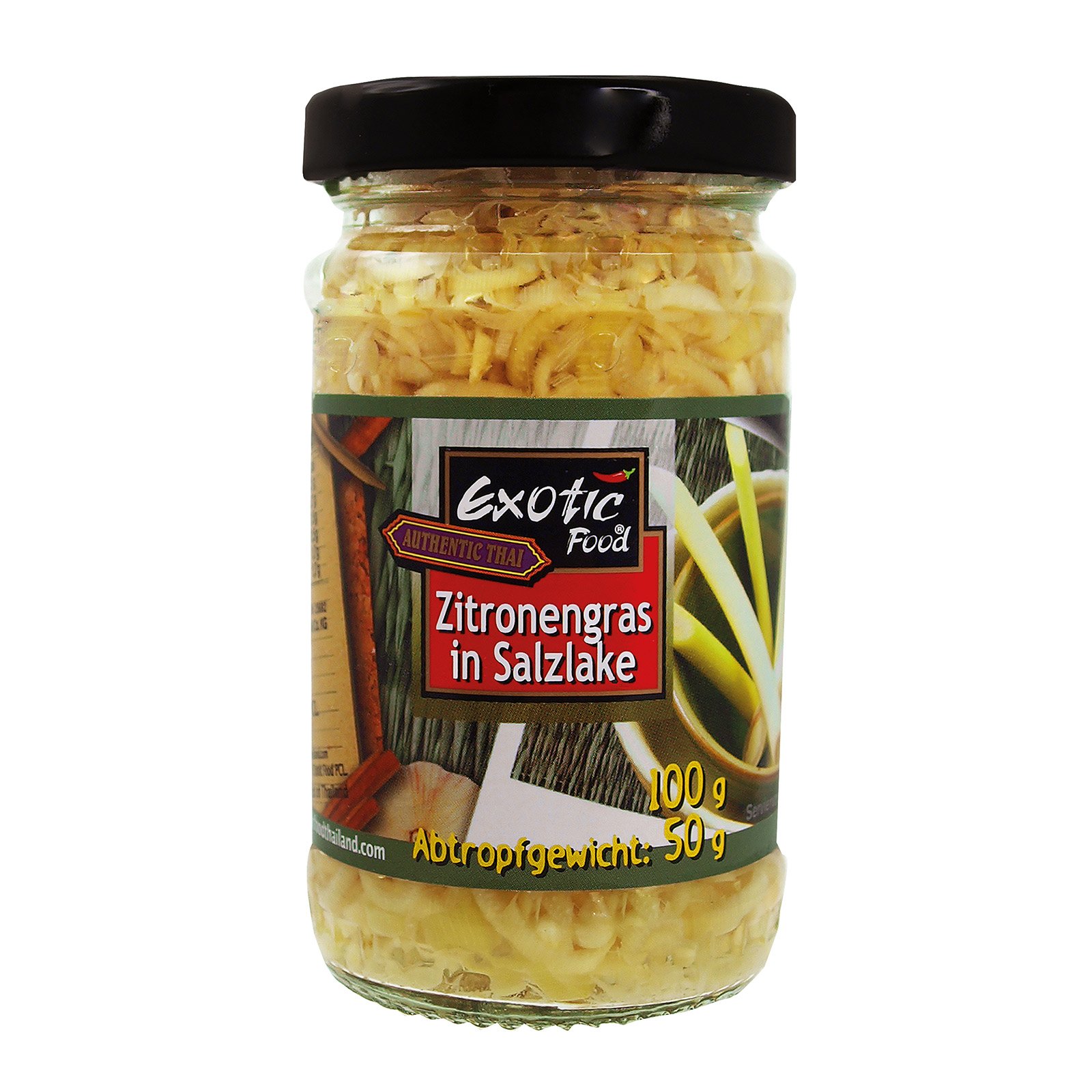 Exotic Food Zitronengras in Salzlake