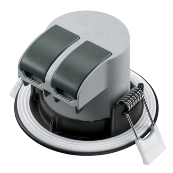 Philips inbouwspot Dive zwart 5,5W IP65