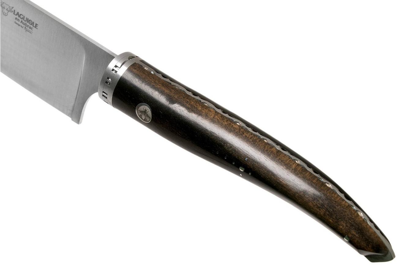 Laguiole en Aubrac Gourmet CGO25EBI koksmes ebbenhout 25 cm
