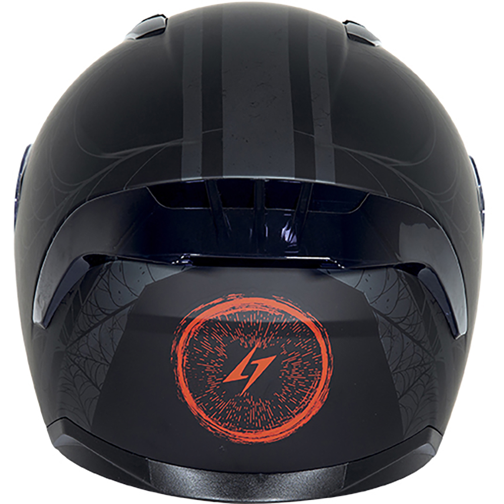 Stormer - Casque ZS 601 Redback Noir Mat / Gris