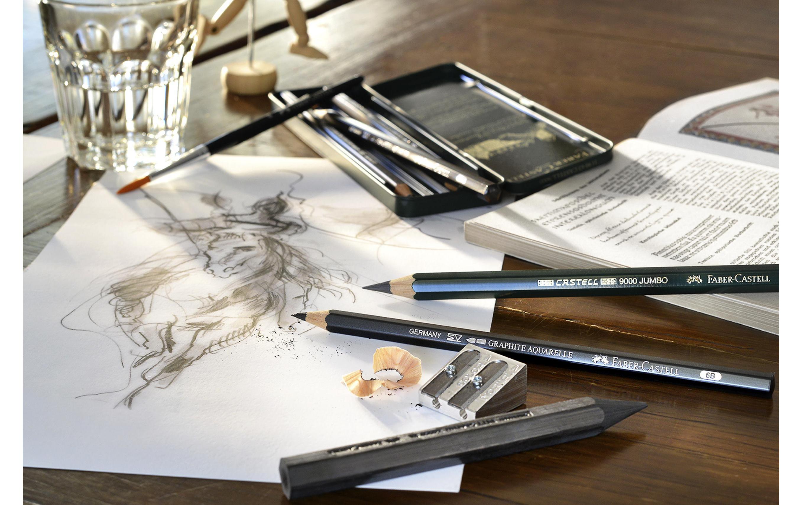 Bleistift Castell 9000 8B-2H 12 StückBleistift Set