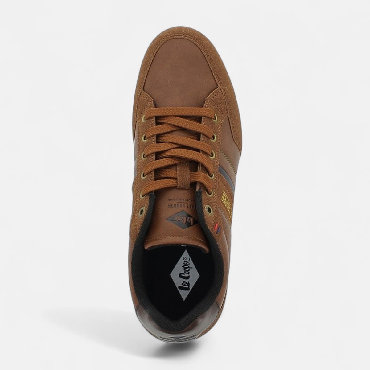 Baskets basses Homme cognac