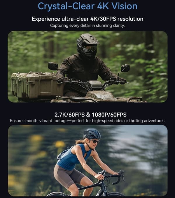 RunCam Helmet Camera 4K