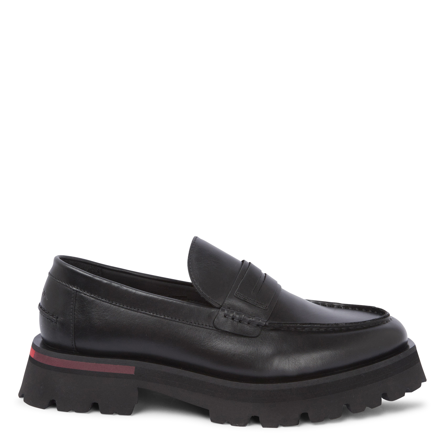 Mocassins en cuir| Noir