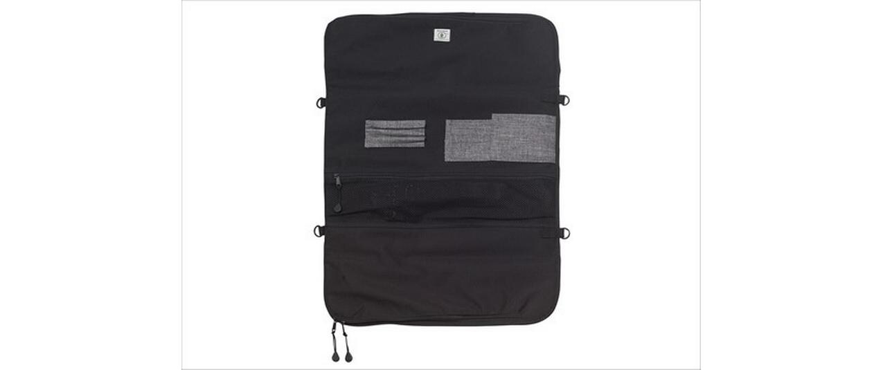 Messertasche 50 cm x 18 cm x 4 cm, SchwarzGepäck mit 12 Messertaschen