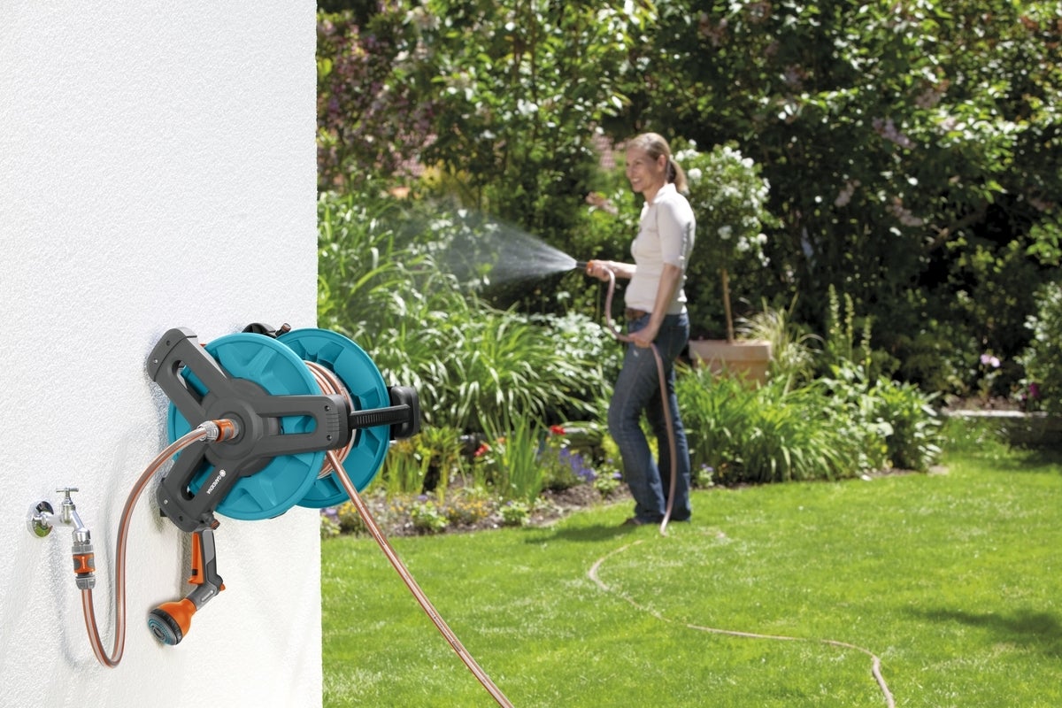 Gardena Classic wandslanghouder 50 compleet