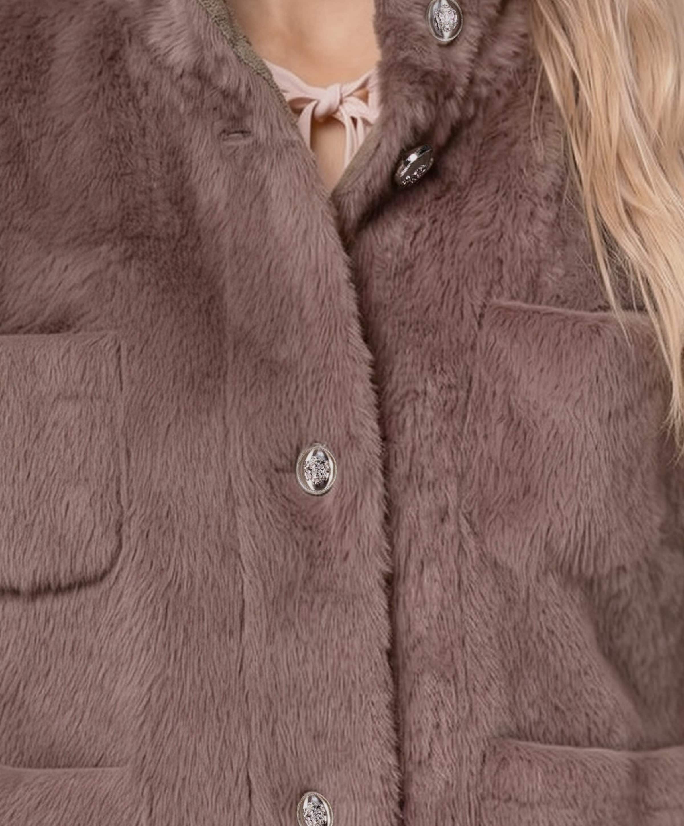 Monari Dames cape beige