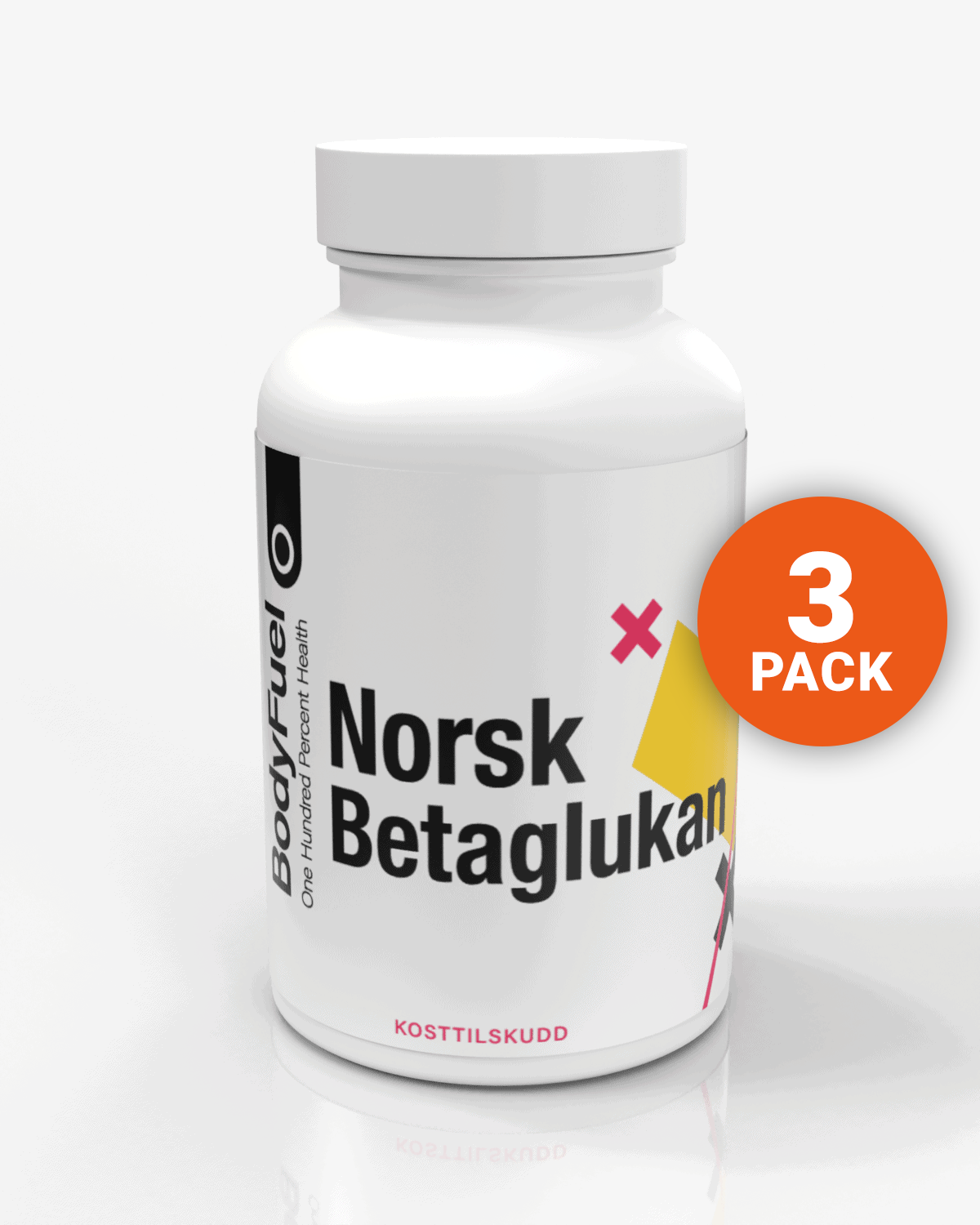BodyFuel Norsk Betaglukan 1.3\/1.6 (3-pack)