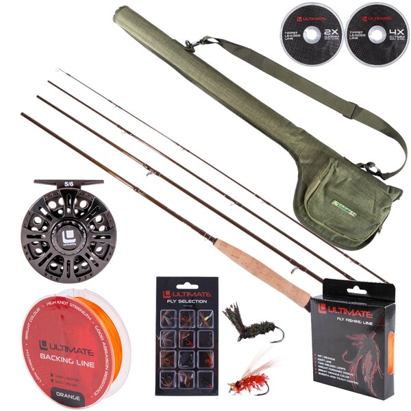 Set de pêche à la mouche Ultimate Drifter Fly Combo