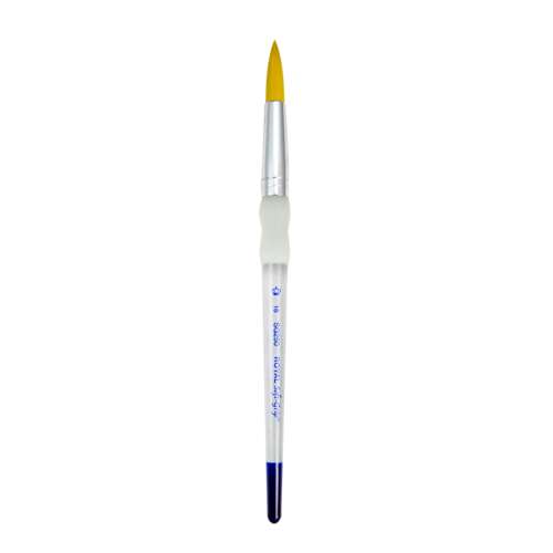 Royal & Langnickel Soft-Grip Gold-Taklon Pinsel, rund, Serie SG250