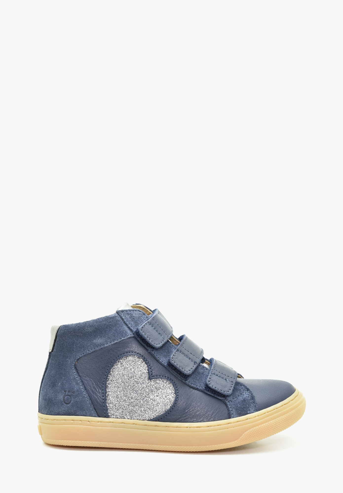 Laax cœur   Kinder Marineblau Blau Glitter