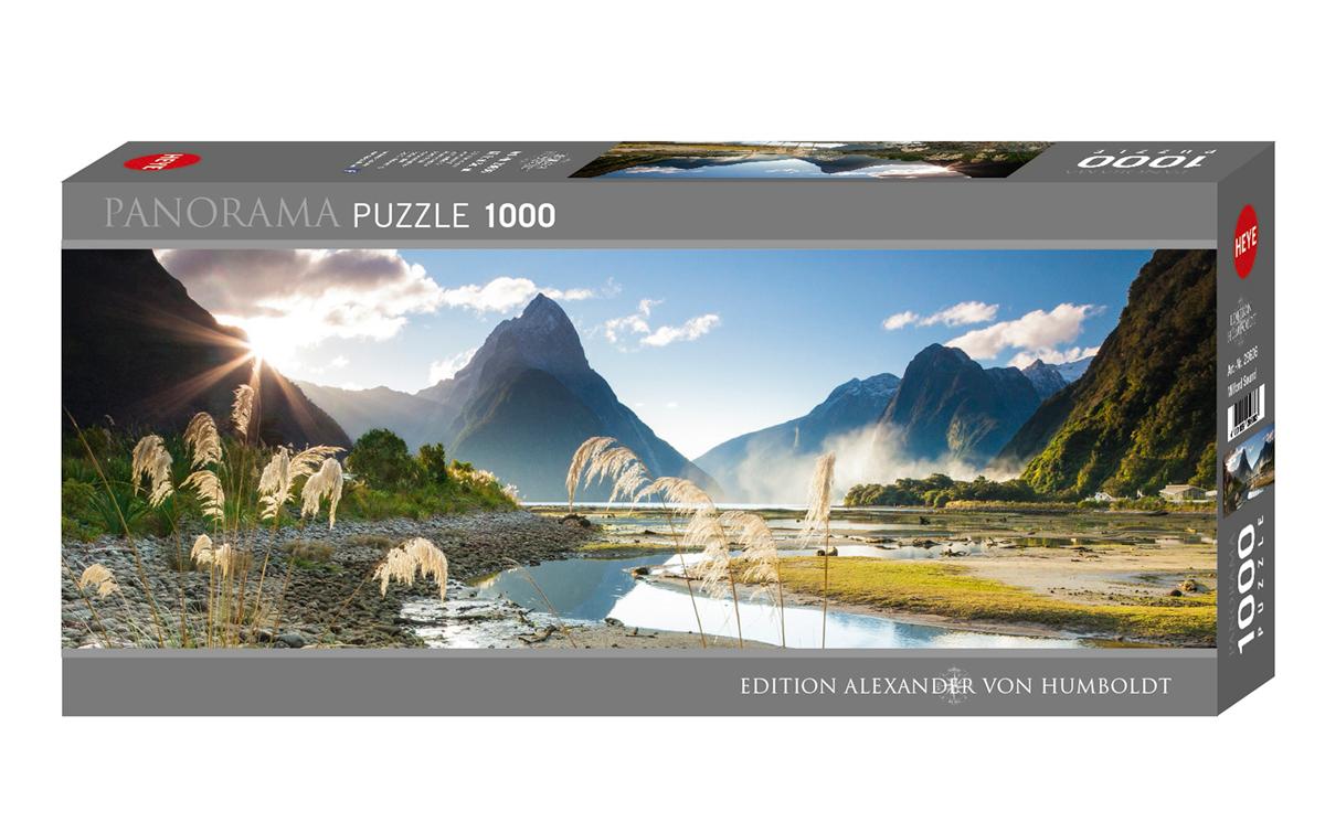 Puzzle Milford Sound PanoramaPuzzle mit 1000 Teilen