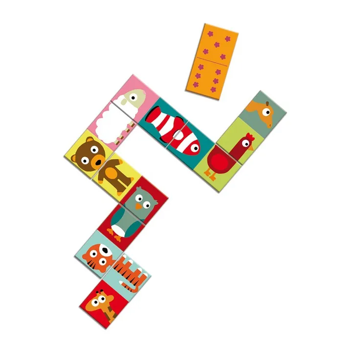 Djeco Puzzle Domino - Animaux