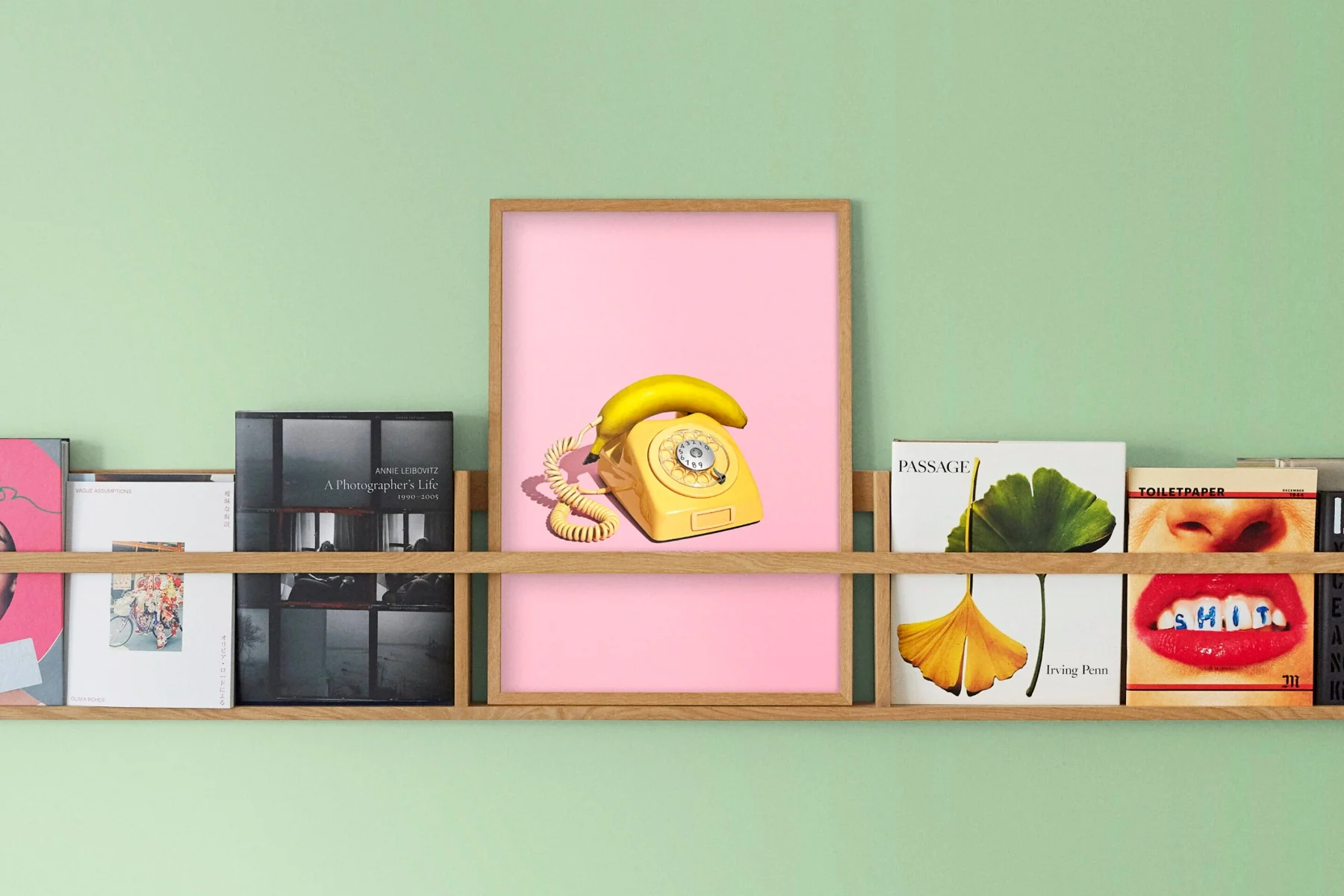 Poster & Frame  Supermercat plakat, Banana phone - 30x40 cm.