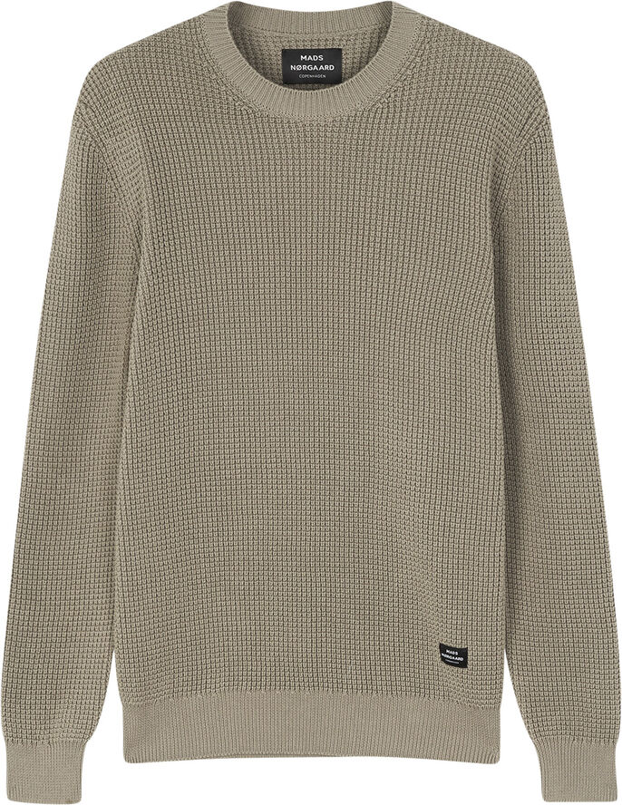 Mads Nørgaard - Copenhagen Tight Cotton Noah Knit Brun