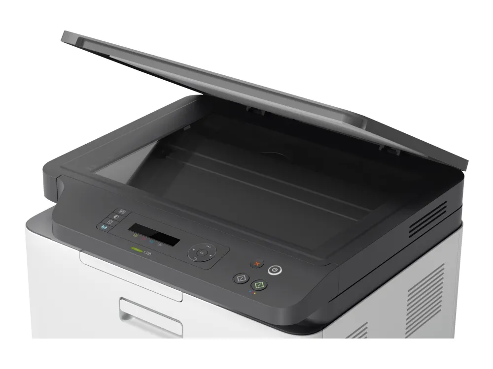 HP Color Laser MFP 178nw - Multifunktionsprinter - farve - laser - A4 (210 x 297 mm) (original) - A4/Letter (medie) - op til 18 spm (kopiering) - op til 18 spm (udskriver) - 150 ark - USB 2.0, LAN, Wi-Fi(n)