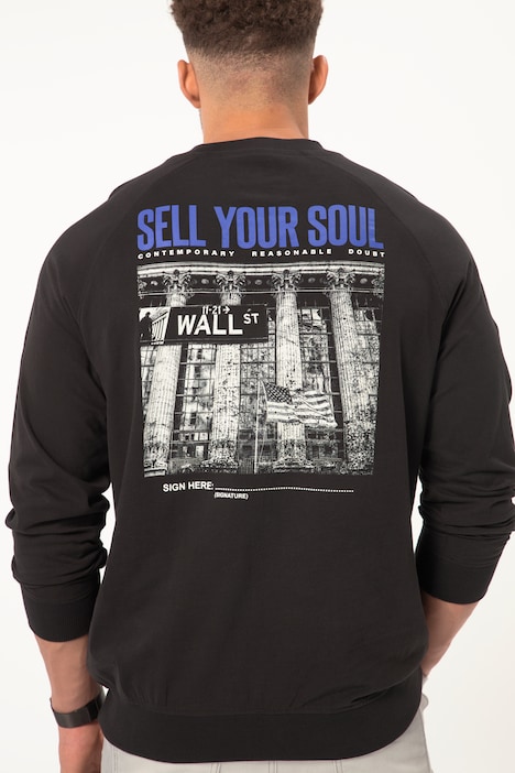 STHUGE Langarmshirt, Prints, bis 8 XL