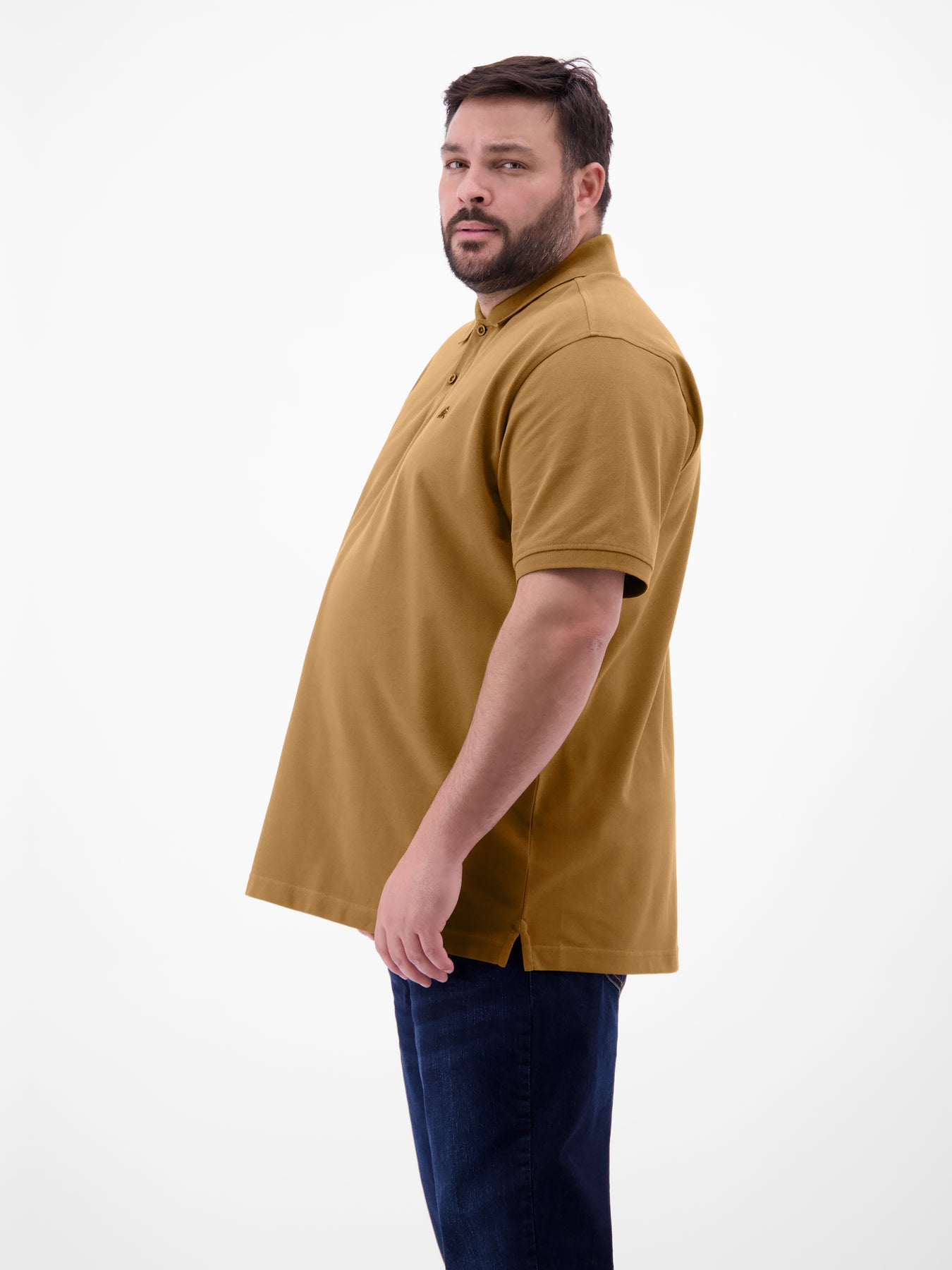 Basic Poloshirt in den Grössen 3XL bis 6XL