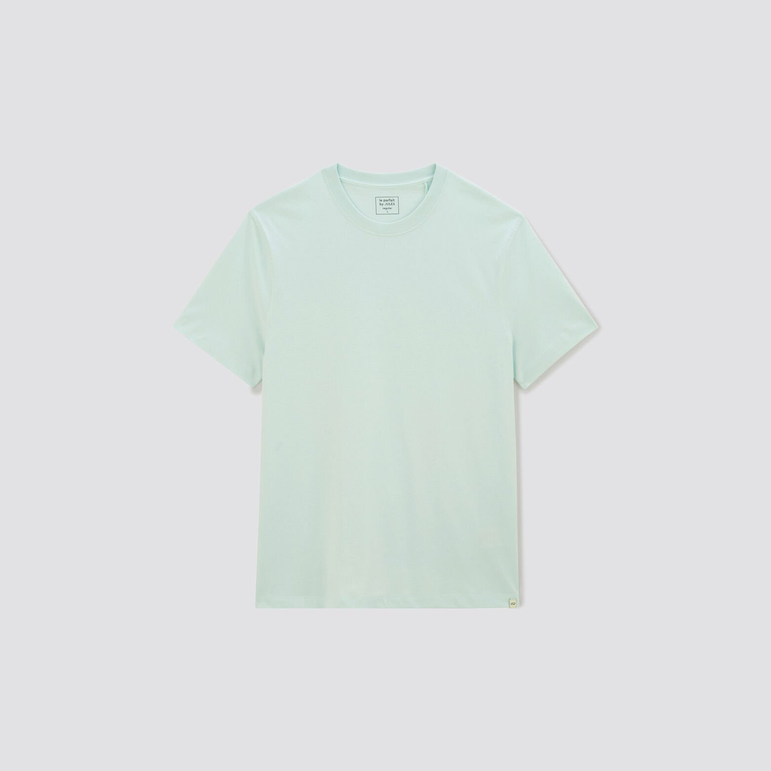 Tee shirt 'le parfait by JULES' coton issu de l'ag Vert clair