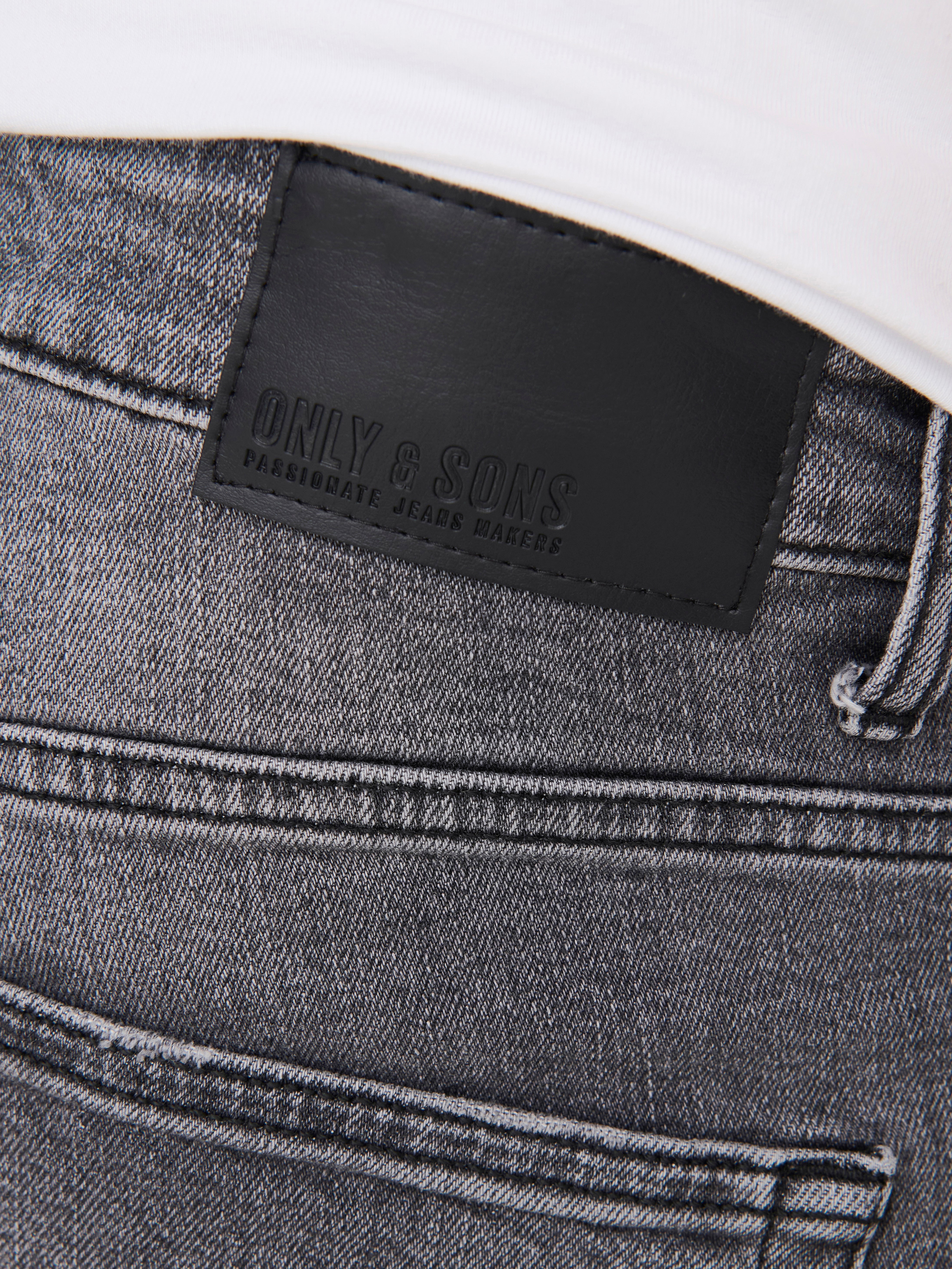 ONSWEFT Mittlere Taille Normal geschnitten Jeans Grey Denim