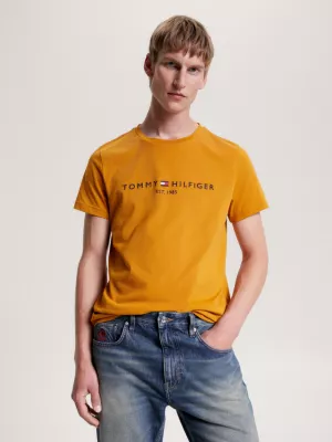 Camiseta Slim Fit com Logo