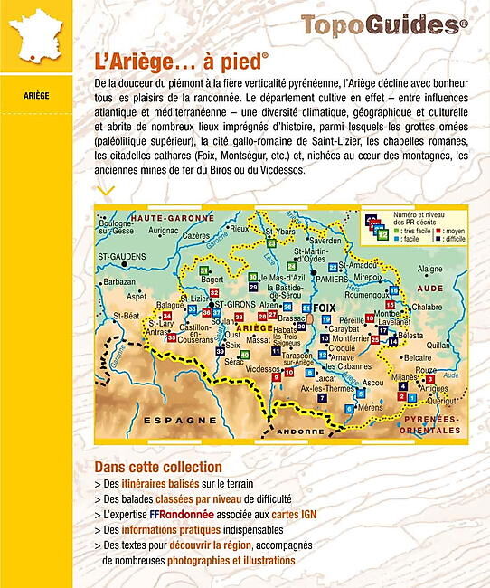 FFRP - D009 L ARIEGE A PIED FFRP