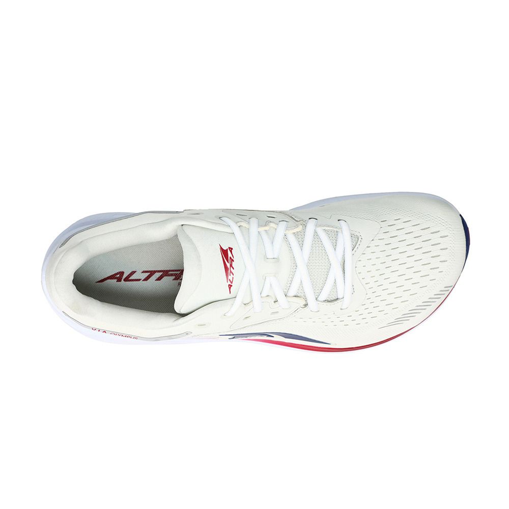Altra VIA OLYMPUS - Chaussures running Femme white/blue
