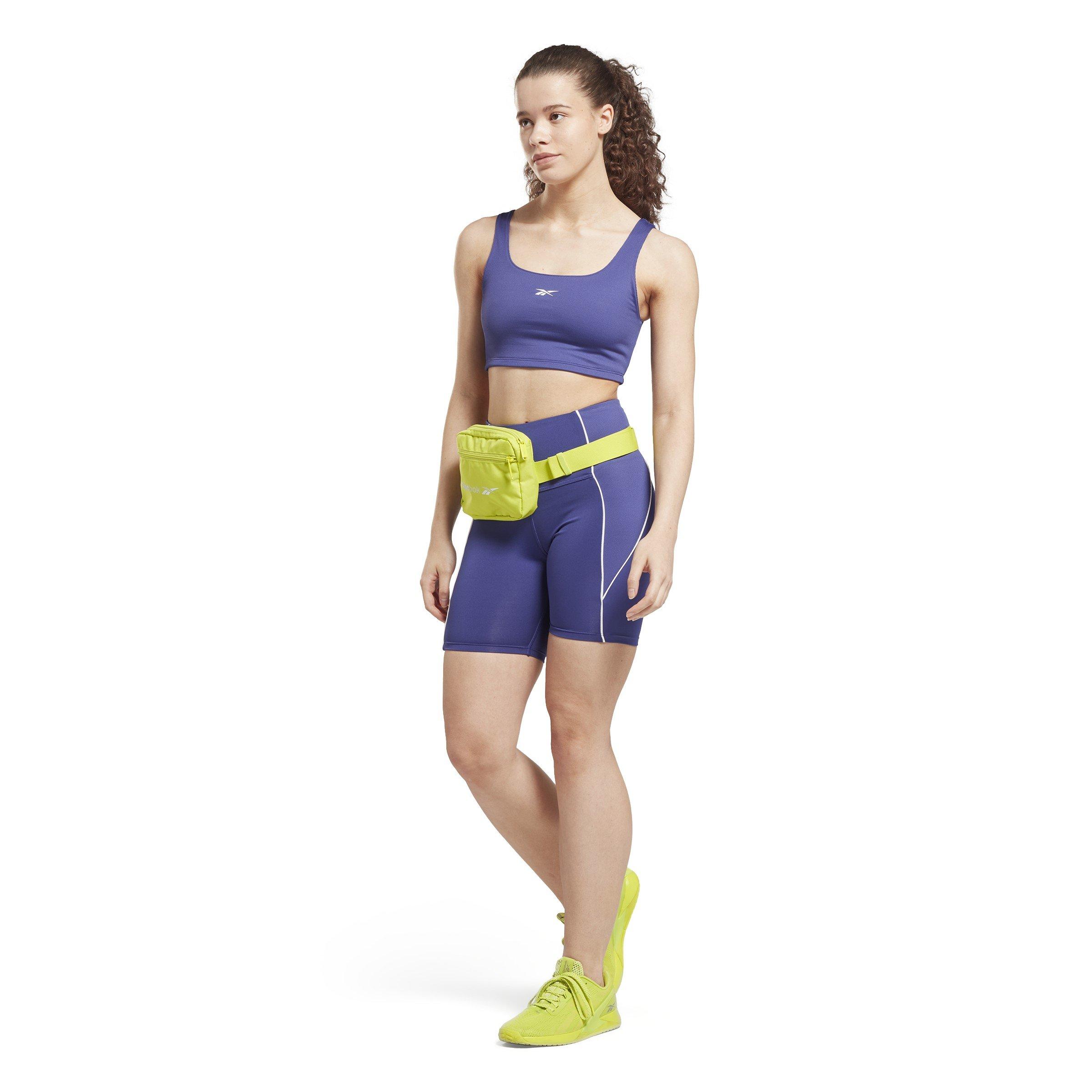 Reebok Workout Ready Rib Bralette Womens Low Impact Sports Bra