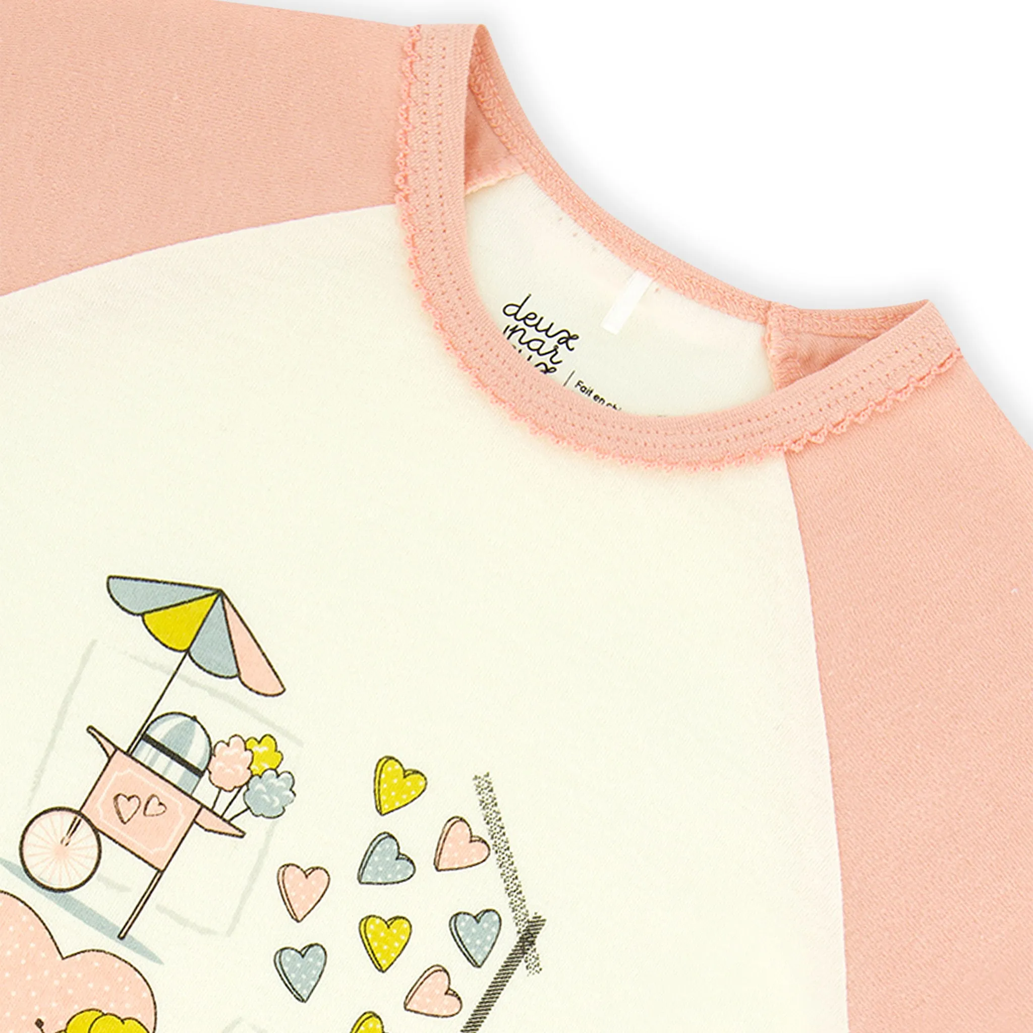 Deux par Deux Pyjama Barbe À Papa 3-6ans