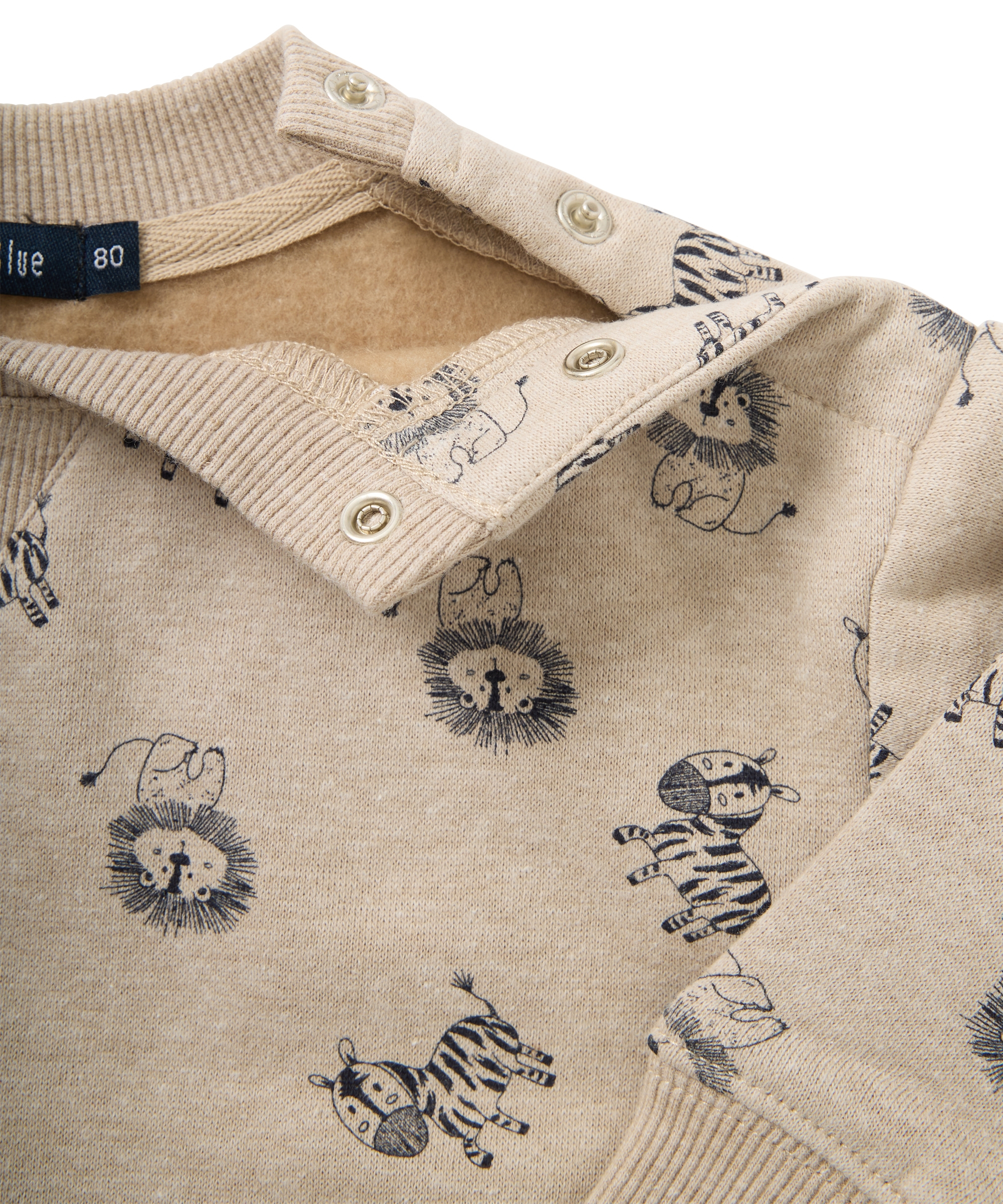 trui met dierenprint