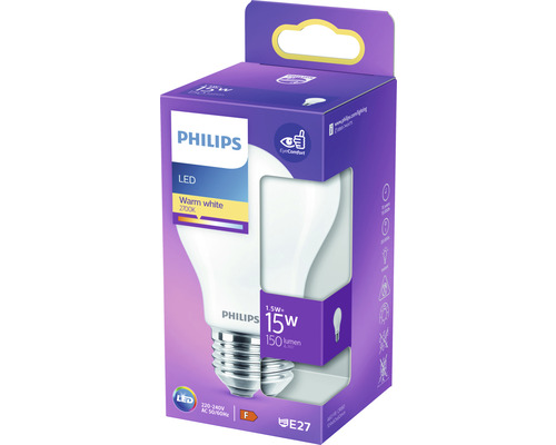 LED-lamp A60 helder E27/2,2W (25W) 250 lm 2700 K warm wit