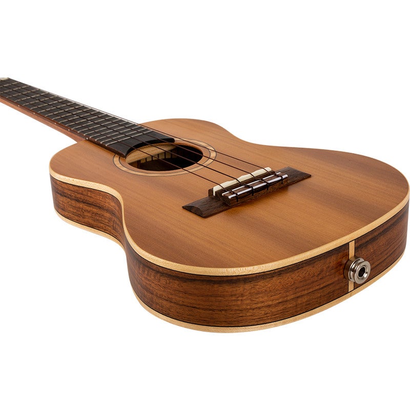 Flight Princess Series Leia Concert elektrisch-akoestische thinline concert ukelele met gigbag