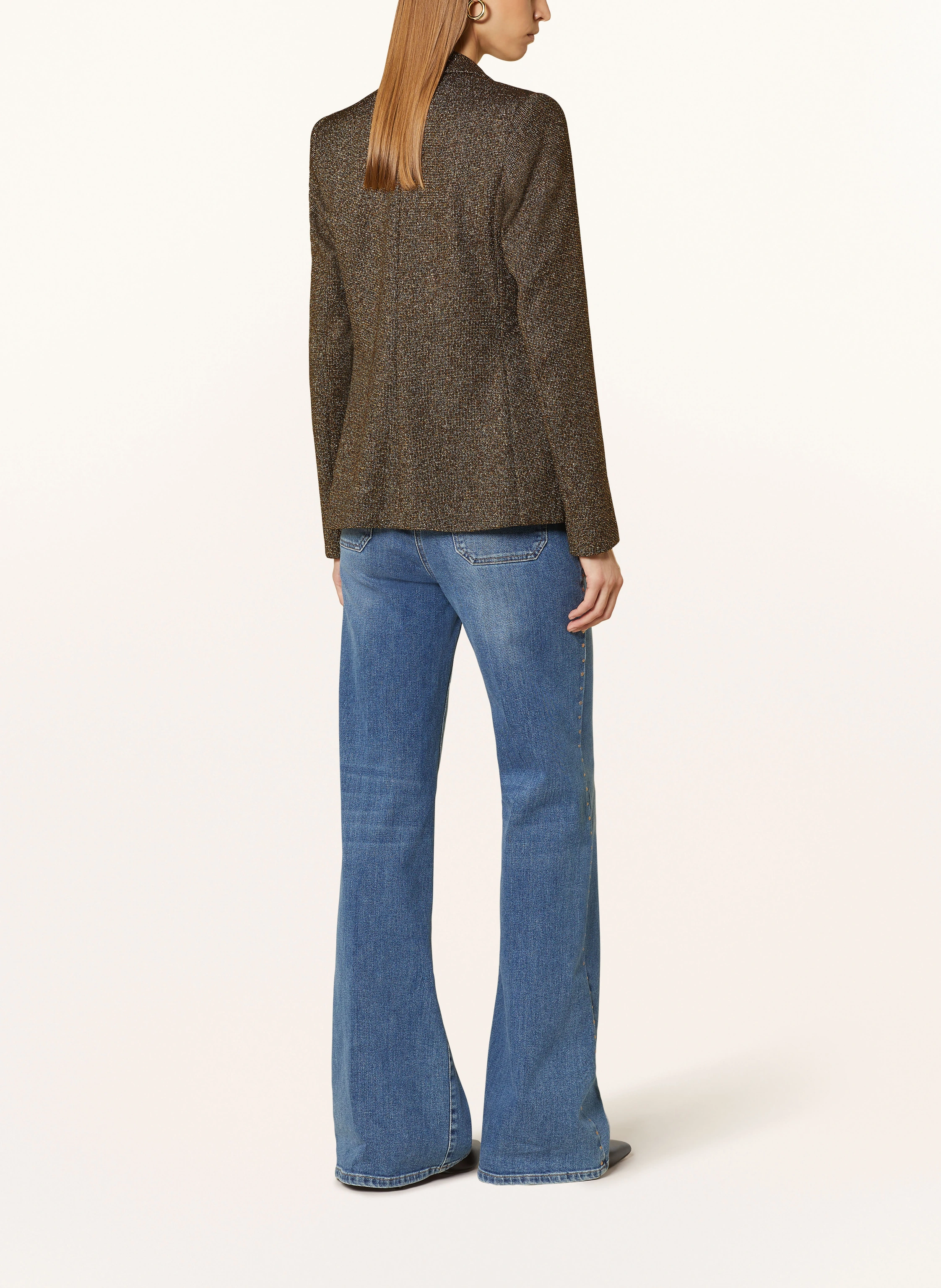 LUISA CERANO Blazer mit Glitzergarn