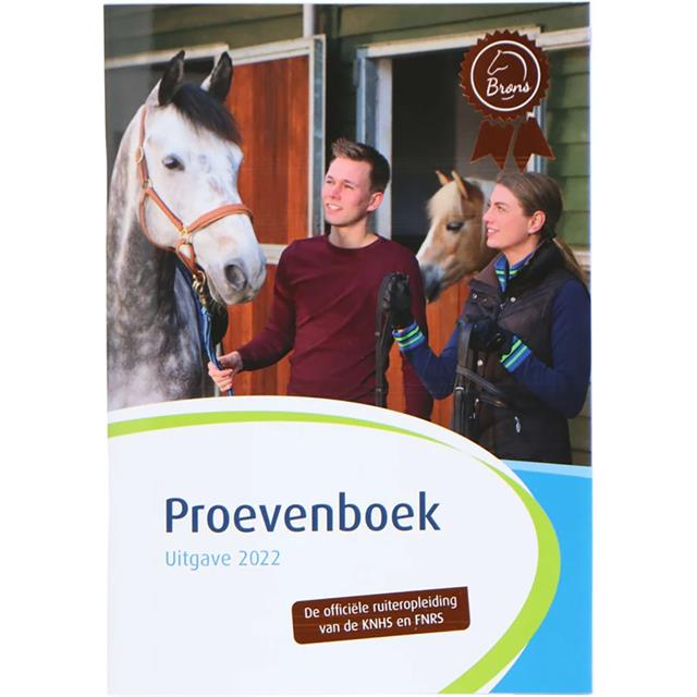 Proevenboek KNHS Leer Paardrijden Met Plezier Brons