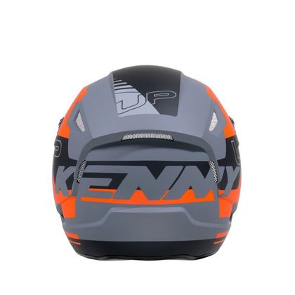Casque trial Kenny TRIAL UP GRAPHIC 2025 - Orange / Gris