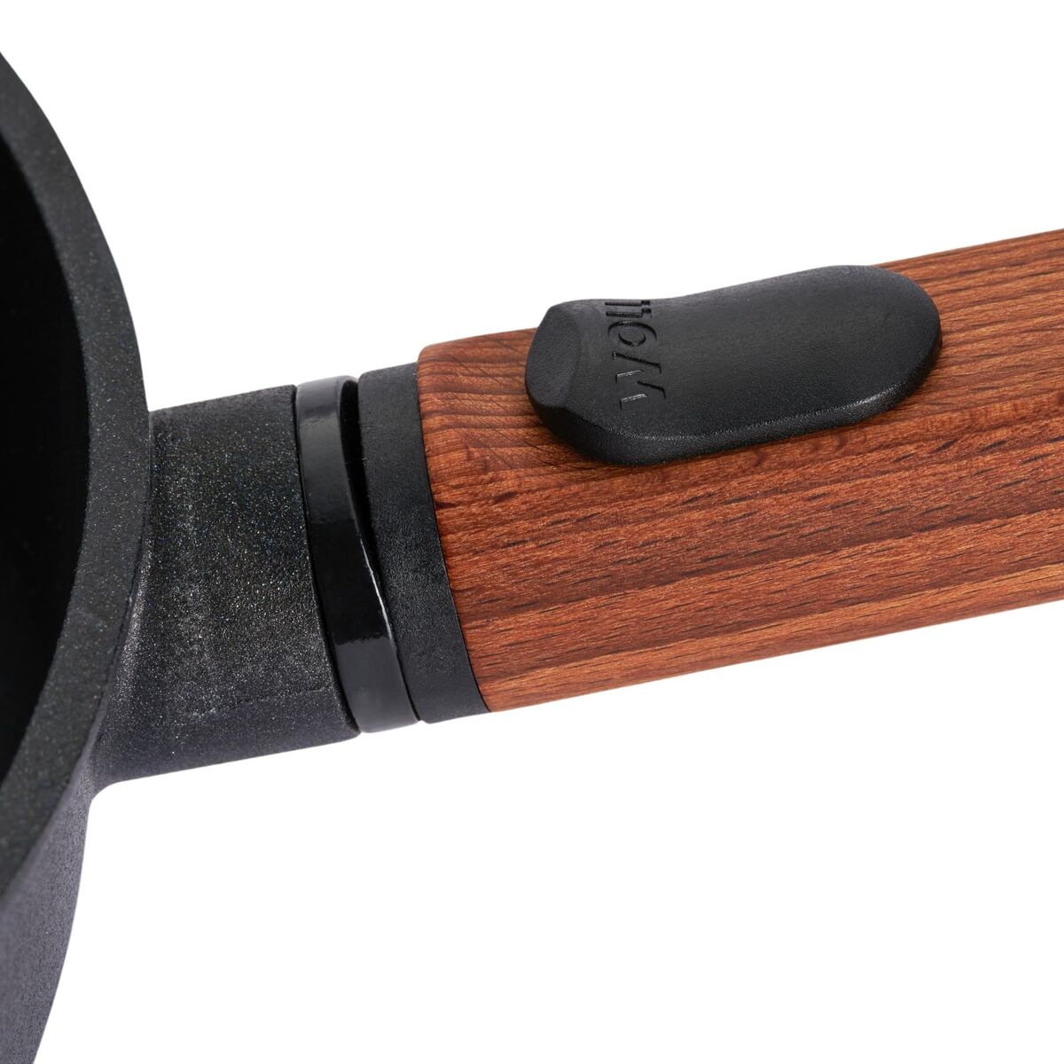 Woll Eco Logic QXR stekepanne 28 cm med avtagbart trehåndtak