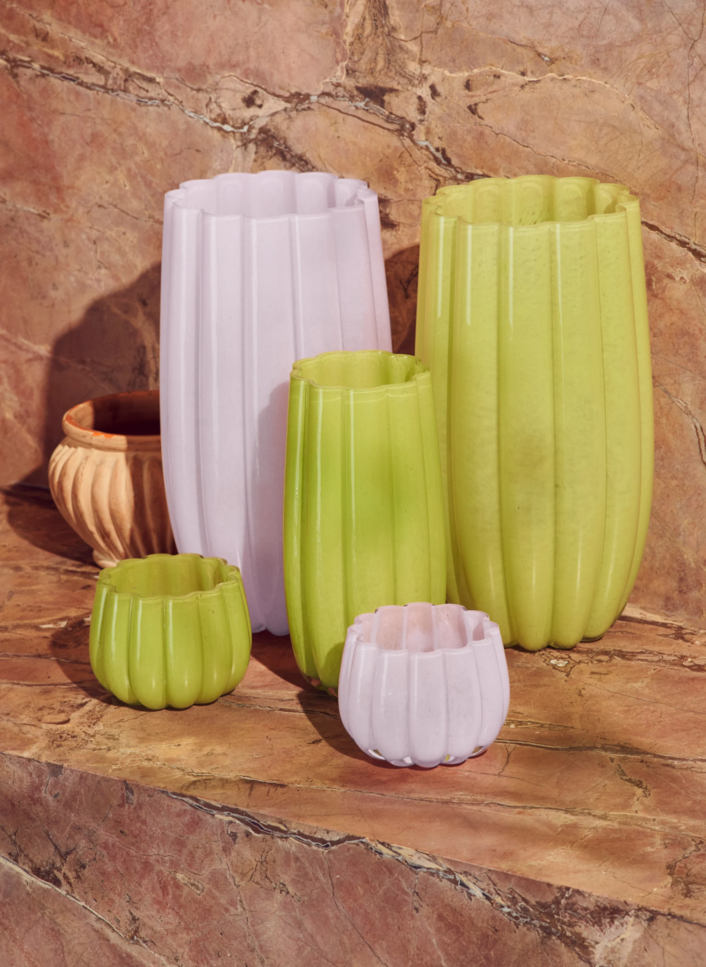 POLSPOTTEN Vase MELON M