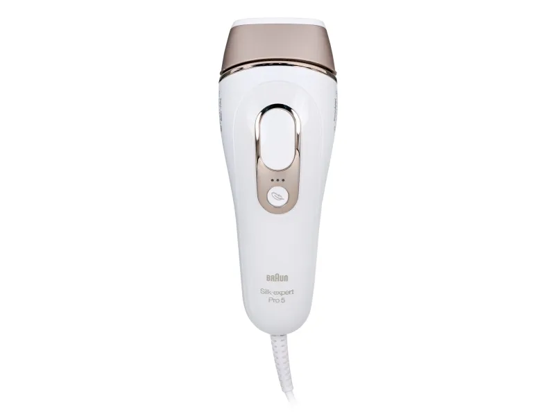 Braun Silk-expert Pro Silk·Expert Pro 5 PL5237, Hvid, Guld, Intenst pulserende lys (IPL),