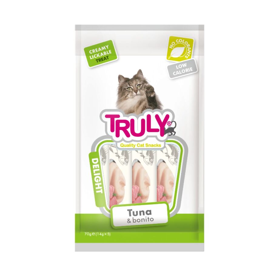 CREME DE CAT TRULY CAT ATUM E BONITO 70G