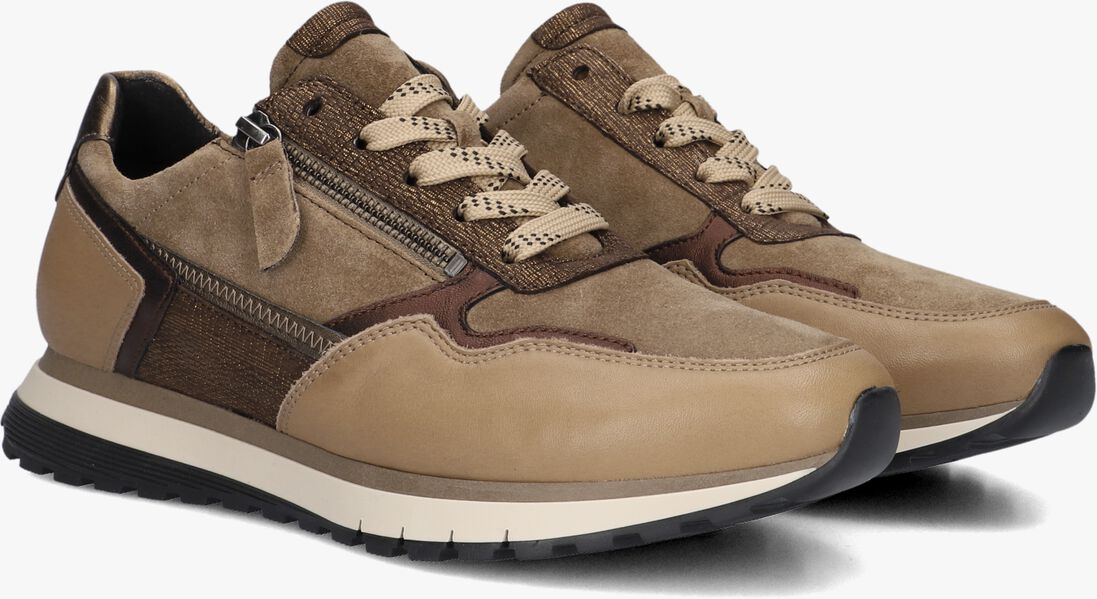 bruine gabor lage sneakers 378
