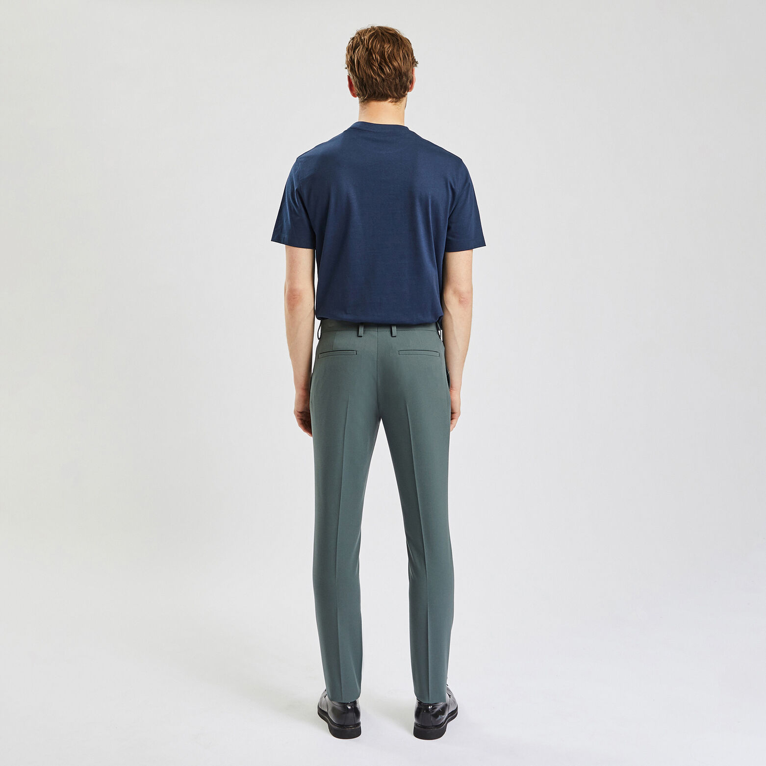 Pantalon de costume extra slim Vert
