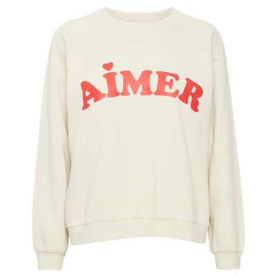 Sweatshirt femme Ihlela Brushed Sw3 ICHI