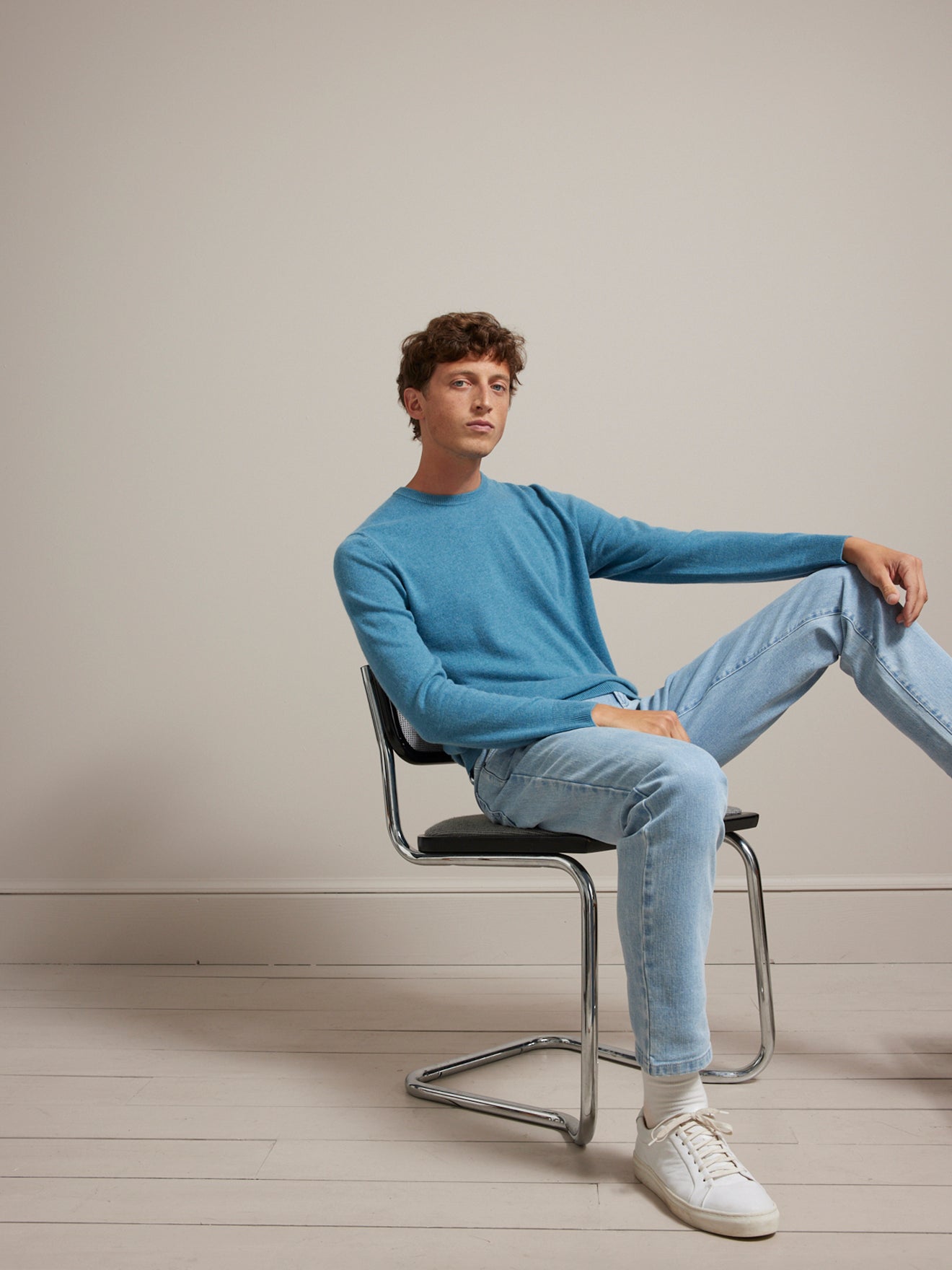 Pull col rond homme - Collection Cachemire